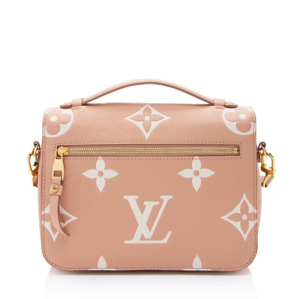 Louis Vuitton Giant Monogram Empreinte Bicolor Pochette Metis Shoulder Bag - Picture 3 of 13